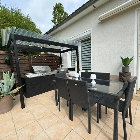 منزل للإقامة Le Nid Des Pilotes - Circuit Bugatti - Piscine - 4pers سانت-ساتورنين