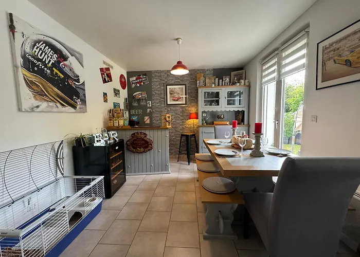 Ubytování v soukromí Le Nid Des Pilotes - Circuit Bugatti - Piscine - 4pers *